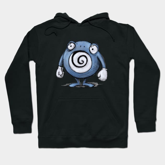 Very Tired Poliwhirl Hoodie by LonelyWinters